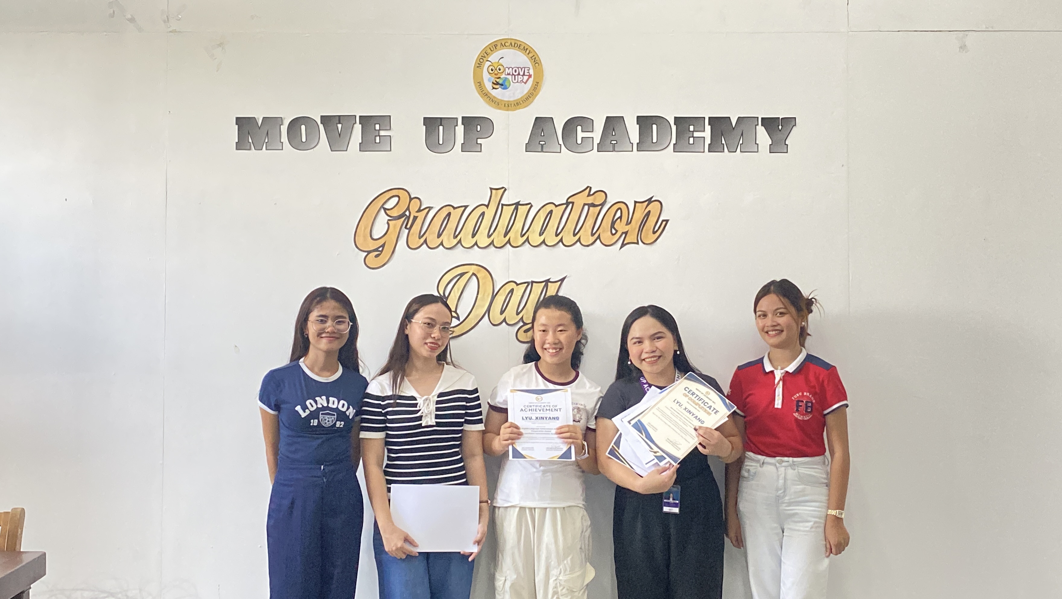 A well-deserved recognition of hard work, perseverance, and achievement.