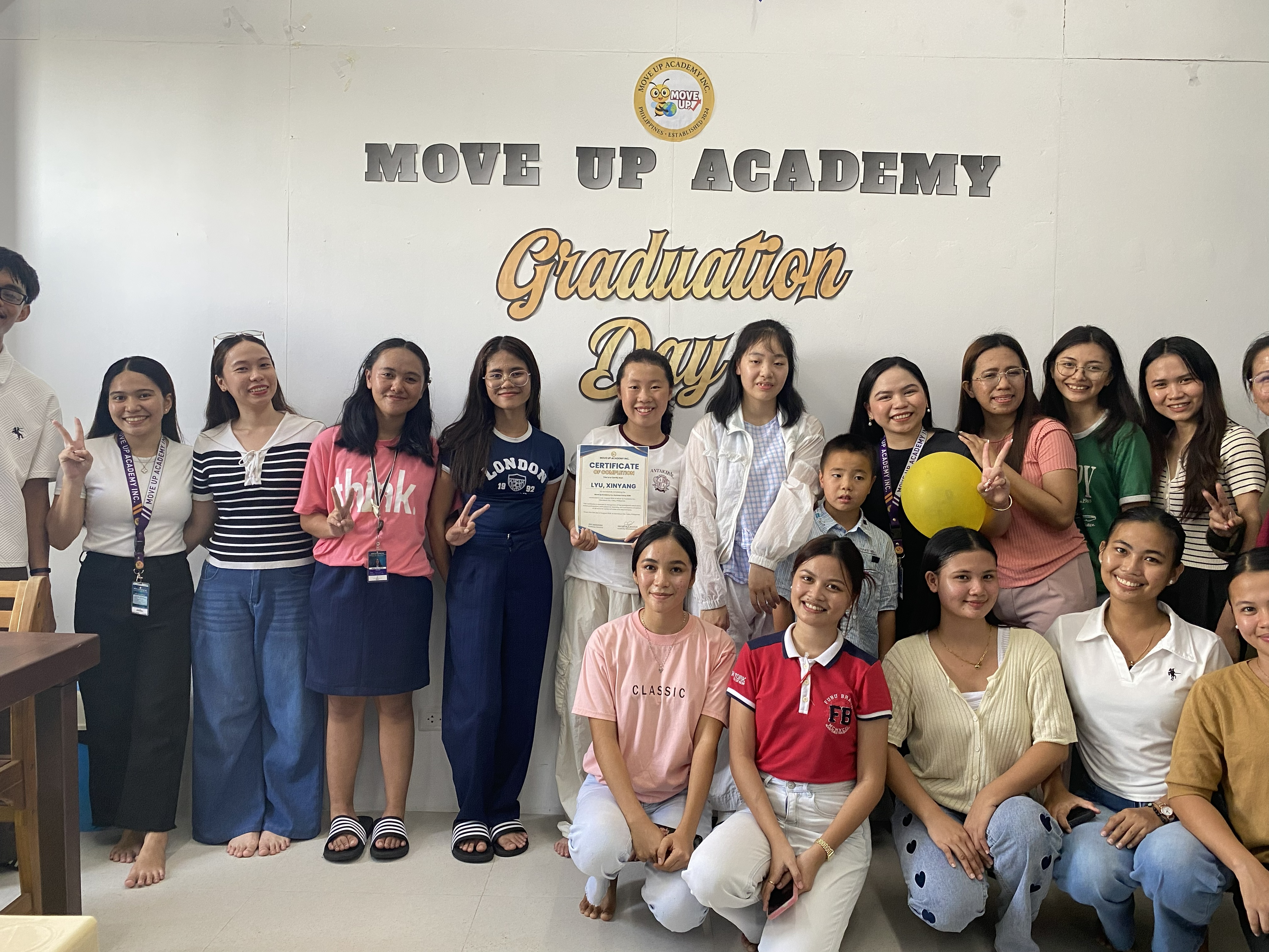 A well-deserved recognition of hard work, perseverance, and achievement.